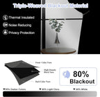 Simplebrand Ava Biscotti Beige Blackout Curtains - Image 2