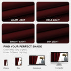 Joydeco Blackout Curtains for Bedroom 72 Inch Drapes 2 Panels Burgundy | - Image 6