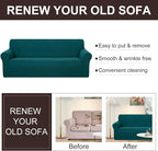 U-NICE HOME Oversized Stretch Couch Cover Slipcover, 1-Piece Sofa cover - Image 4