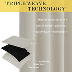 NICETOWN Blackout Bedroom Door Curtain - Image 3