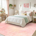 RELEANY Washable 9'x12' Abstract Area Rug - Image 3