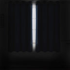Blackout Curtains 52 x 63 inch/Navy Blue Curtains Set of 2 Panels/Thermal - Image 3