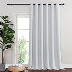 NICETOWN Patio Door Curtain Vertical Blinds, Grommet Top Room Divider Curtain by NICETOWN