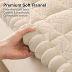 Smiry Couch Cover for Dogs, Non Slip Fuzzy Pet Sofa Covers Washable | Sofa - Image 5