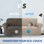 ZNSAYOTX 1 Piece Jacquard Couch Covers - Image 4