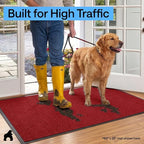 GORILLA GRIP Waterproof Traffic Guard Door Mat, 2 Pack, Indoor Outdoor Heavy - Image 7