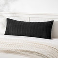 MIULEE Lumbar Corduroy Throw Pillow Cover by MIULEE