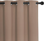 NICETOWN Room Divider Curtain 132 Inches Long, Wide Blackout Sliding Door - Image 7