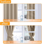 Blackout Curtains for Bedroom and Living Room, 38 x 72 Inch | Light Blocking - Image 4