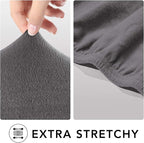 PureFit Stretch Loveseat Covers Fleece Couch Covers - Image 4
