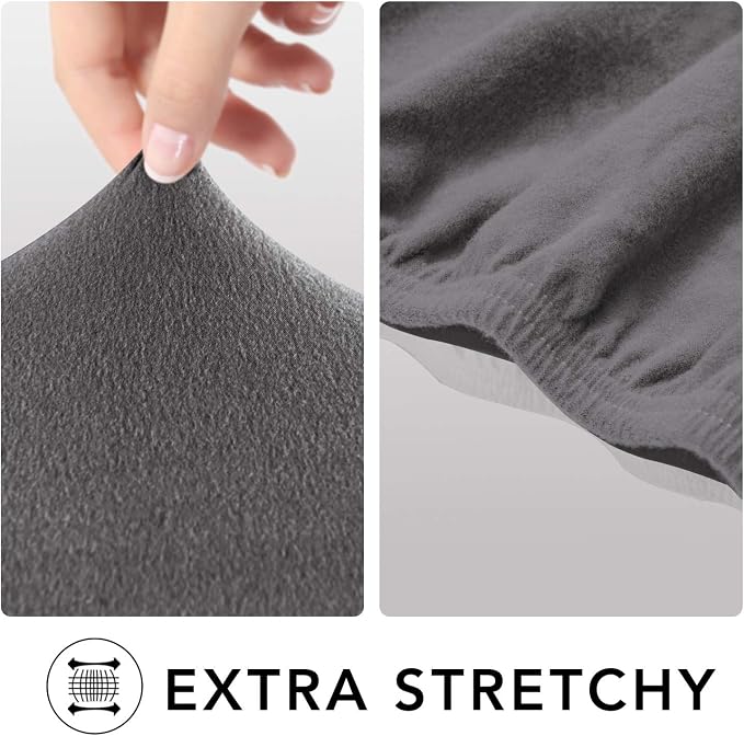 PureFit Stretch Loveseat Covers Fleece Couch Covers - Image 4