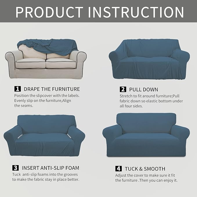 Easy-Going Stretch Chair Slipcover - Image 7