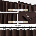 Joydeco 90 Inch Blackout Curtains - Image 3