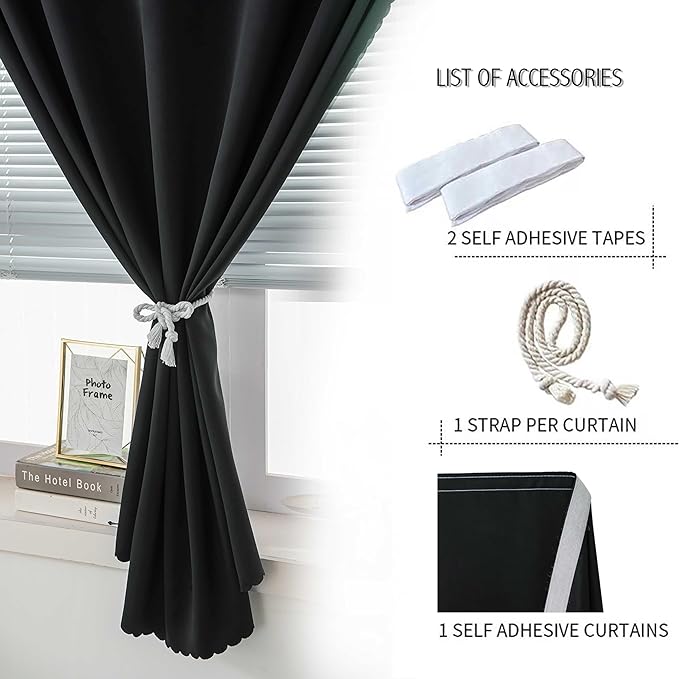 Instant Blackout Window Curtain - Image 2