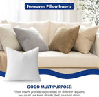 MIULEE Pillow Insert 27x27 Inch Decorative Square Throw Pillow Inserts | - Image 4