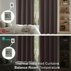 Simplebrand Chocolate Blackout Curtains - Image 7
