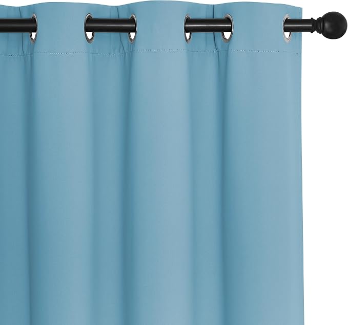 NICETOWN Blackout Curtains 54 Inches Long, Thermal Insulated Room Darkening - Image 7
