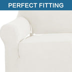 H.VERSAILTEX Stretch Couch Cover Loveseat Covers - Image 4