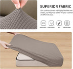 Easy-Going Stretch 2 Pieces Loveseat Couch Cushion Cover - Image 5