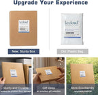 Sheer Curtain Panels Set 96" Inches Long, Solid Voile Light Filtering Airy - Image 6
