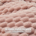 NEWCOSPLAY Fleece Clouds Cozy Twin Blanket - Image 7