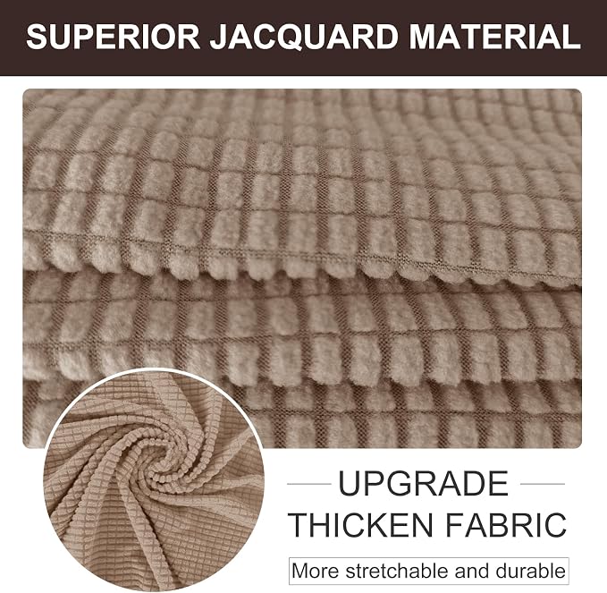 U-NICE HOME 4 Seater Stretch Couch Cover - Image 4