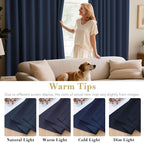 H.VERSAILTEX Blackout Curtains for Bedroom Thermal Insulated Room Darkening - Image 6
