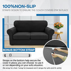 XINEAGE 2026 New 4 Pieces Extra Large Couch Covers - Image 7