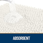 OLANLY Dog Door Mat for Muddy Paws 70x24, Super Absorbent Chenille Mud Mat | - Image 3