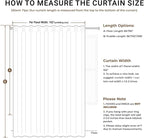 INOVADAY Extra Wide 100% Blackout Linen Curtains - Image 7