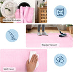 GarveeHome 2x6 Scalloped Washable Runner Rug Non Slip Hallway Kitchen Rug | - Image 7