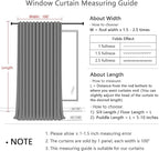 MYSKY HOME White Curtains 84 Inch Length - Image 6