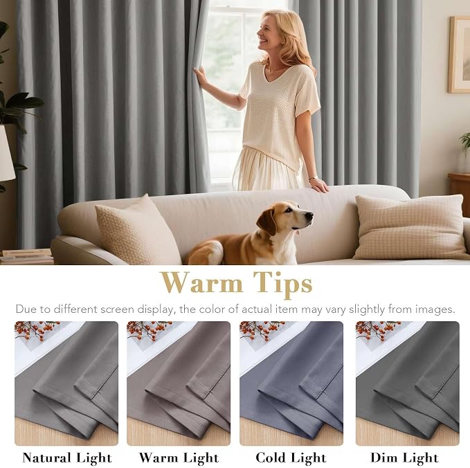H.VERSAILTEX Grommet Blackout Curtains - Image 5