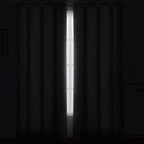 Grey Blackout Curtains/52 x 95 Inch/Set of 2 Panels Thermal Insulated Room - Image 3