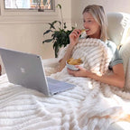 BEDELITE Ribbed King Size Blanket - Image 3