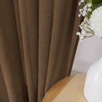 Tollpiz Short Sheer Curtains Linen Textured Bedroom Curtain Sheers Light - Image 3