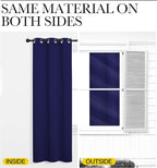 NICETOWN Blackout Curtain Panels, Window Treatment Energy Saving Thermal - Image 6