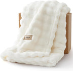 Bedsure 3D Fleece Bubble Blanket by Unknown