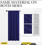 NICETOWN Kitchen Curtains, Short Blackout Drapes, Thermal Insulated Blackout - Image 5