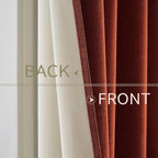MIULEE 100% Blackout Linen Curtains - Image 6