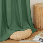 NICETOWN Thick Linen Curtains & Drapes Semi Sheer - Image 6