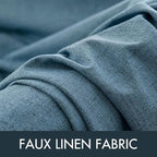 MIULEE 90 Inches Linen Texture Curtains - Image 5