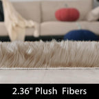 Latepis Beige Washable Rugs 4x6 - Image 3