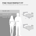 Bedsure GentleSoft Fleece Blankets Twin Size Fog Purple - Image 9