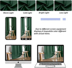 Simplebrand Ava Ever Green Blackout Curtains - Image 8