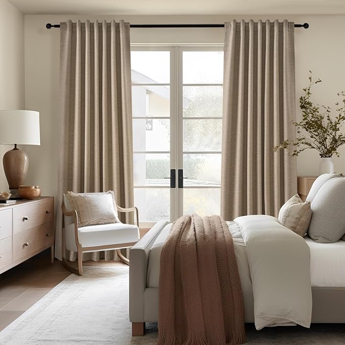 Topfinel Extra Long 132 Inch 100% Blackout Curtains - Image 7