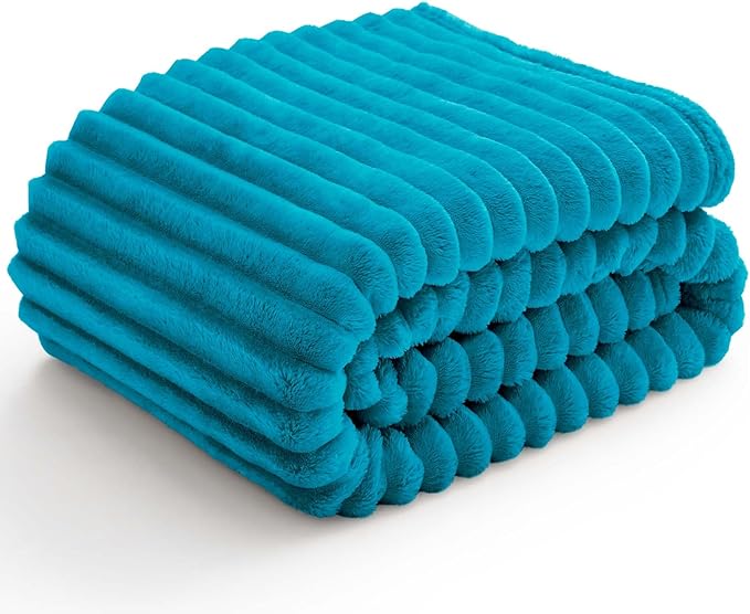 BEDELITE Ribbed Twin Blanket for Couch & Bed, Warm Yet Lightweight, Ribbed by BEDELITE
