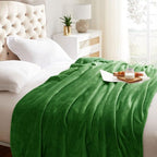 KMUSET Fleece Blanket Grey Queen Size Lightweight Cozy Plush Microfiber Solid - Image 3