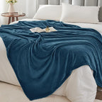 BEDELITE Fleece Blanket Soft Plush Twin Size Blanket Mineral Blue 60"x80" | - Image 6