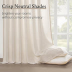 Pinch Pleated 94 Inch Curtains 2 Panels - Image 5